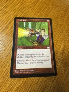 マジック：ザ・ギャザリング Null Rod Weatherlight WTH Null Rod