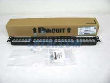 Panduit DP24688TGY DP6 24-Port CAT6 Patch Panel ~STSI