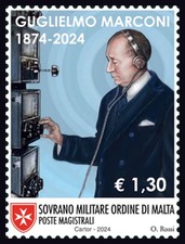 SMOM - ORDINE DI MALTA 2024 GUGLIELMO MARCONI OFFERTA 80% DEL FACCIALE!