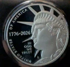 💎 2026 S 50C Enduring Liberty 99.9% SILVER PROOF Half Dollar SemiQ in Airtite