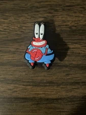 SpongeBob Square Pants for Jibbitz Charm 1pc Free Ship! Mr. Krabs