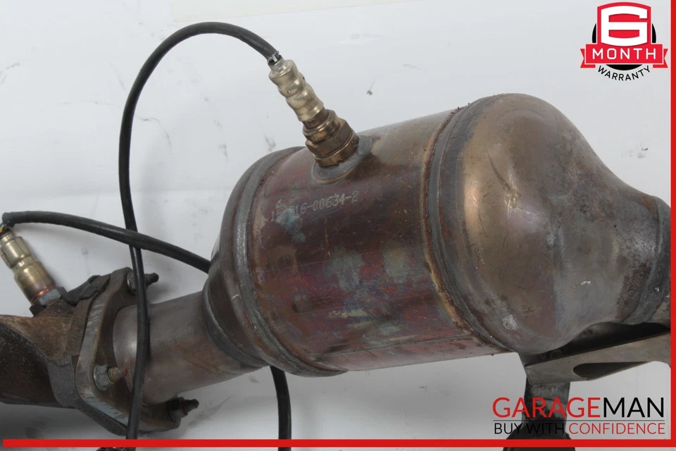 12-18 Audi S4 A7 Right Passenger Side Engine Motor Exhaust Manifold w/ Pipe OEM - Image 3 of 4