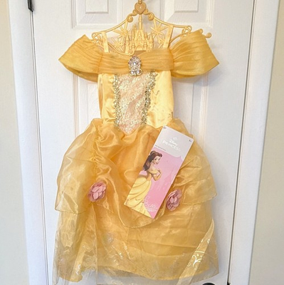 #ad Disney Princess Belle Dress Signature Collection New with Tags Size 4 $31.99