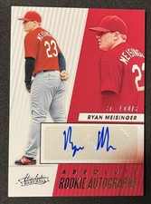 2019 Panini Absolute Ryan Meisinger Rookie RC Auto #ARA-RM - St. Louis Cardinals