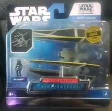 STAR WARS Micro Galaxy Squadron TIE Defender Elite CHASE  Yellow  Series 9  0196