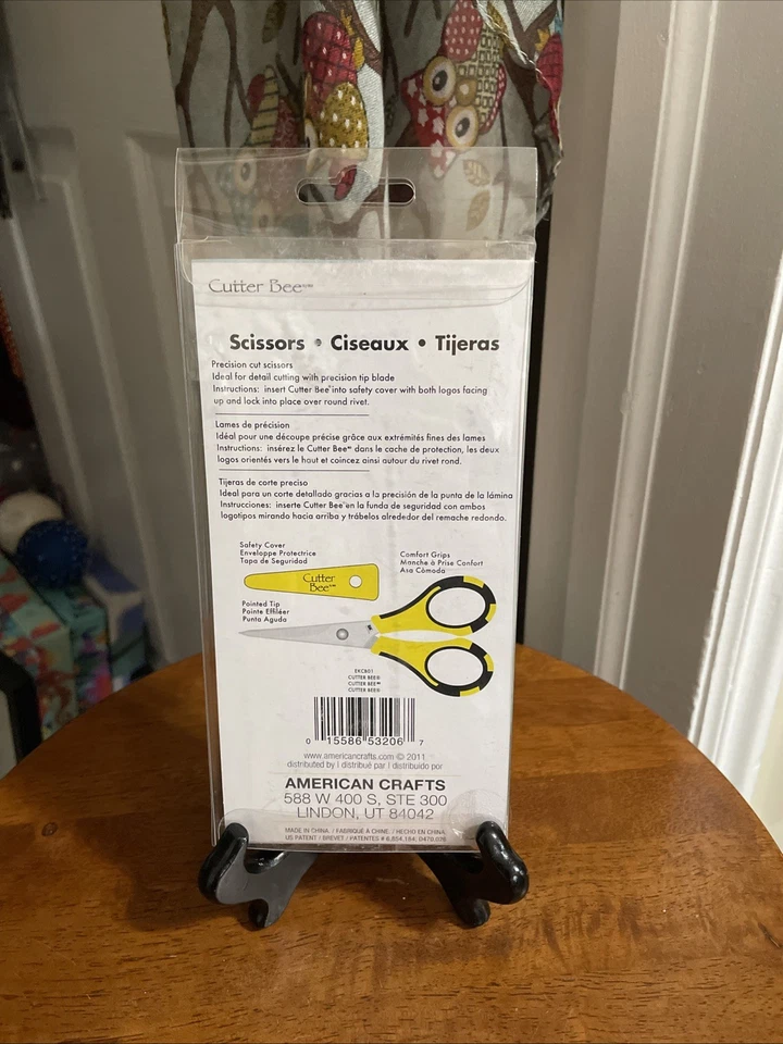 Ek Success Cutter Bee Scissors 5"-Original - NIP - Image 2 of 2