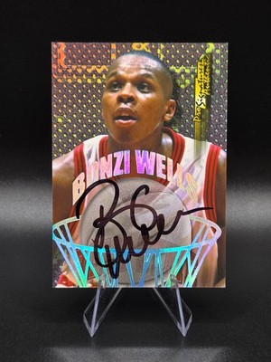 1998 Collector's Edge Impulse Pro Signatures #12 Bonzi Wells