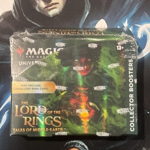 tales of middle earth mtg collector booster box Magic The Gathering The Lord The Rings: of Middle-Earth Commander Deck 2 + Sample Pack : CDs & Vinyl Serialized Elven MTG Lord of The Rings