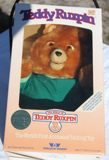 Generation 1 Teddy Ruxpin Grubby Vintage 1985 Lot with Clothes, Books, Tapes
