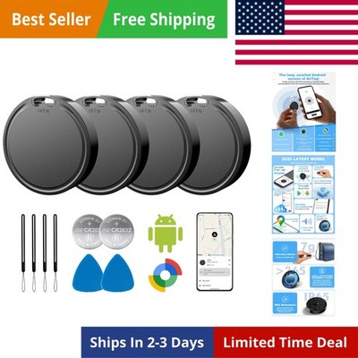 Air Tags for Android,Air Tags-4 Pack Android,Android Tracker Tags,2  Battery ...