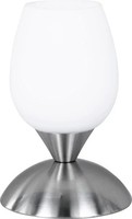 Reality Leuchten Tischleuchte Cuo Ii Nickel-Matt 18 X 12 Cm E14, Max. 40 W