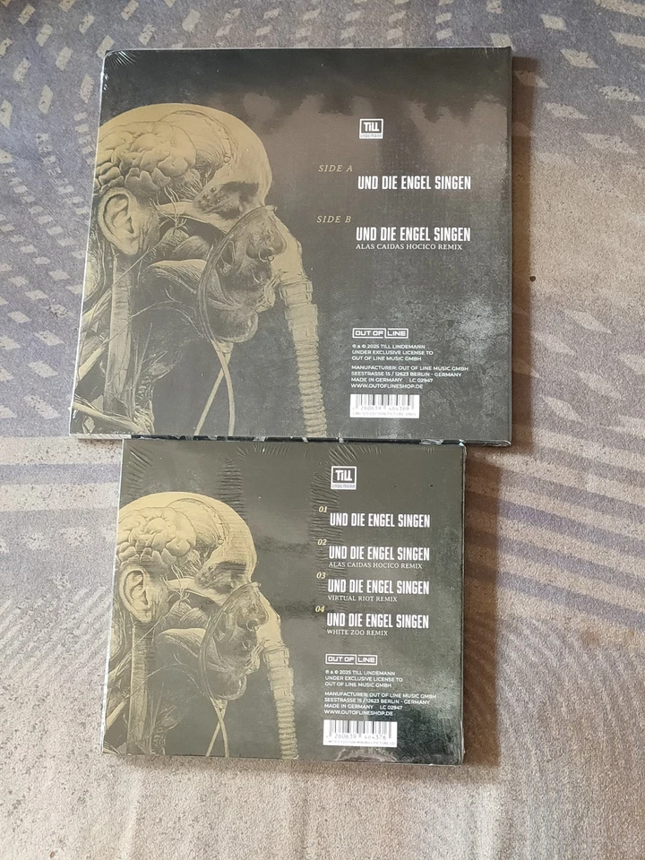 Lindemann - Und Die Engel Singen Picture Vinyl + Limited Minimax Picture CD Neu! - Bild 2 von 2