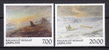 GREENLAND 1999 PAINTINGS MNH