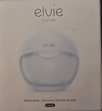Elvie Curve - Manual Wearable Breast Pump - Hands-Free, Kick-Proof Portable New