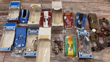 Vintage 1/24 Slot Car Lot Parma Complete Cars Controller Parts One New Body!