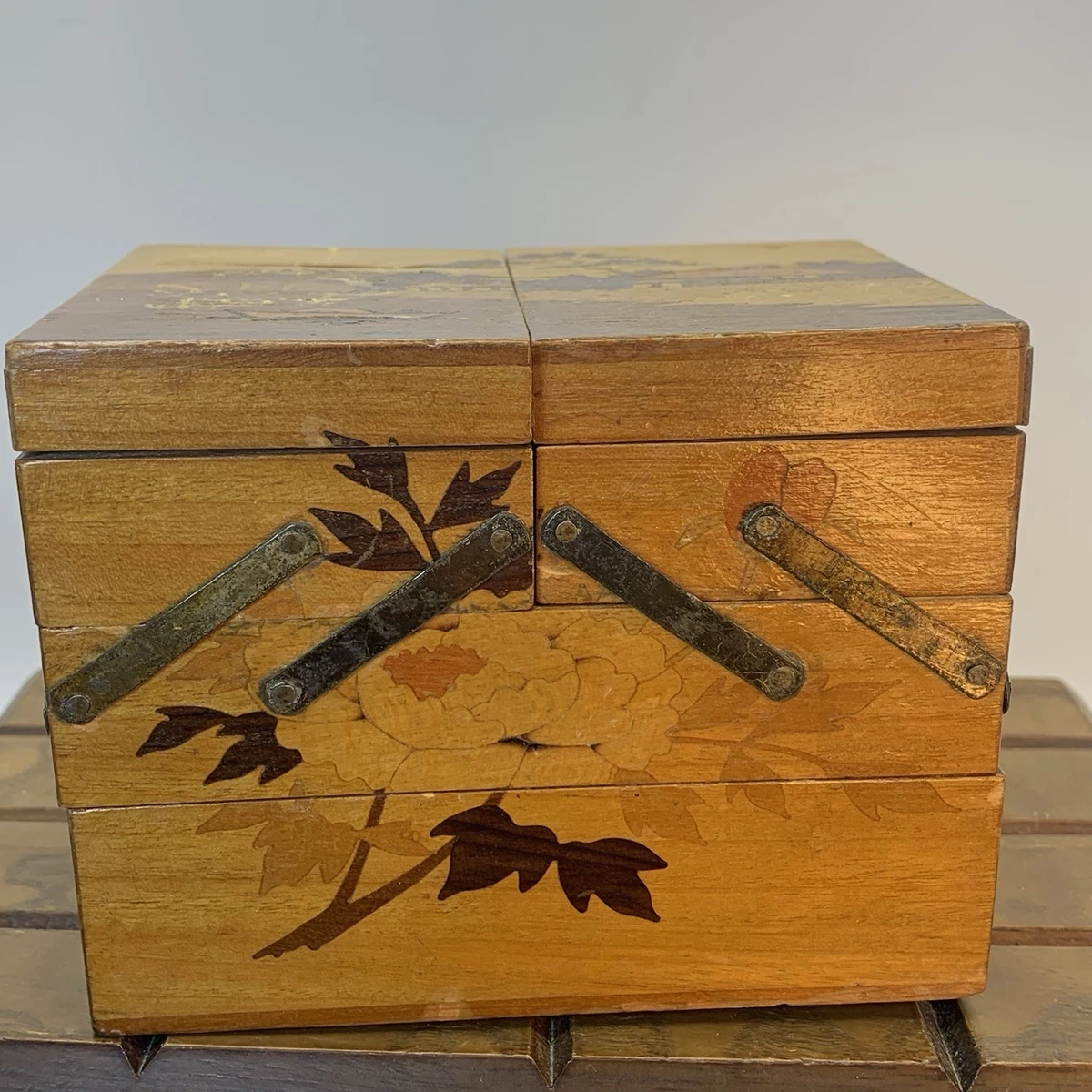 Japanese Wood Box In Collectible Japanese Boxes (1900-Now) for