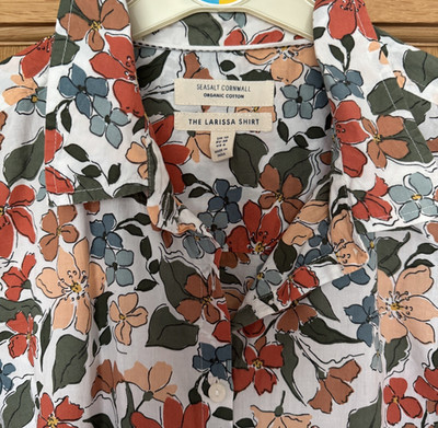 SEASALT  LARISSA ORGANIC COTTON SHIRT.. size 10