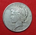 1923 S Peace Silver Dollar - Circulated - 90% Silver $1 - .7734 Ounce Silver