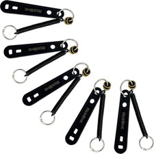 Medical Oxygen Cylinder Wrench 5 Pack W/Bungee Cord  2 Yoke Washers, Nylon, Fit