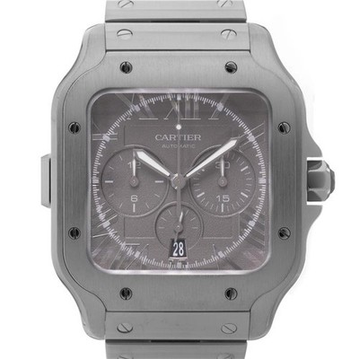 Cartier Santos de Cartier Chronograph XL Watch WSSA0078 Japan Limited Editio...