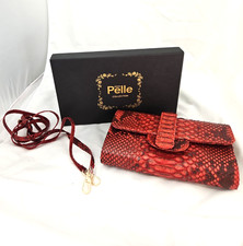 Grand Pelle Python Snake Skin Wallet New With Tag -Made In Indonesia