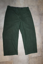 Vintage Woolrich Men's Green Wool Pants 65/35 Style 1970 Sz 36 USA Hunting