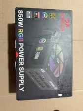 REDRAGON 850W (80 Plus Gold) RGB Power Supply RED PSU-850-RBBK