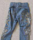 Venus Woman's Embellished Pull On Stretch Waist Size 4 and skinny jeans size 5 — photo 5