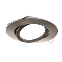 Einbaustrahler Deckenspot Aluguss In Nickel-Matt GU10 Fassung