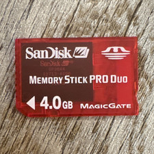 SanDisk Ultra II 4GB Memory Stick PRO Duo Card w/ MagicGate SP0644 