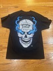 Vintage  Austin 3:16 Stone Cold Steve Austin Smoking Skull WWF  Shirt Size L — photo 2