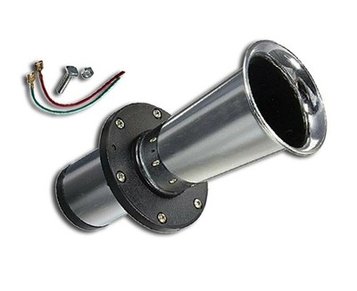 12V CHROM 110dB OO-GAH 490Hz UNIVERSAL HORN RETRO VINTAGE CUSTOM PROJECT 22 CM