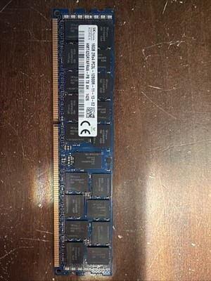 Hynix 16GB DDR3-1600 PC3-12800 2Rx4 ECC RDIMM Server Memory RAM HMT42GR7AFR4A-PB