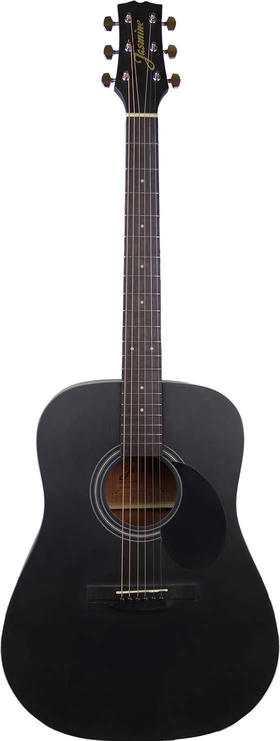 Jasmine S35 Dreadnought Acoustic Guitar - Matte Black