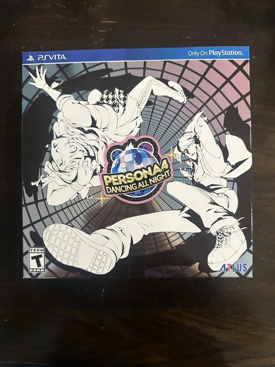 PERSONA 4 DANCING ALL NIGHT PS VITA PlayStation Bonus Free Vita Skin Inside EUR 50,00 - FR
