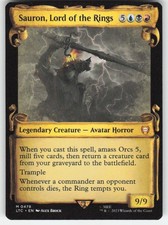 Sauron, Lord of the Rings (Showcase Scrolls) 478 Commander: The Lord of the Ring