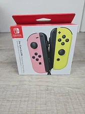 Official Nintendo Switch Joy-Con (L)/(R) - Pastel Pink/Pastel Yellow Free Ship