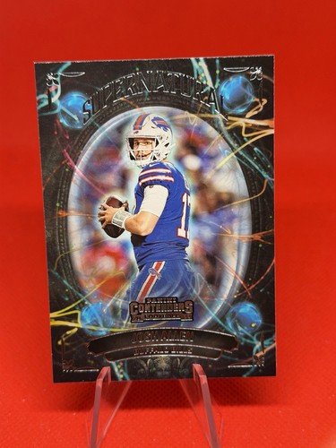 Josh Allen #SN-JAL 2022 Panini Contenders Supernatural card