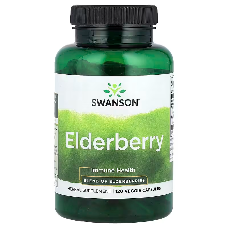 Elderberry 575 mg 120 Vegan Capsules | Immune Support