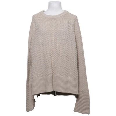 H&M, Strickpullover, Größe: L, Beige, Wolle/Acryl, Einfarbig, Musterstrick #7RU