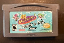 Fairly Oddparents! Breakin' Da Rules Nintendo Game Boy Advance 2003 (TESTED) THQ