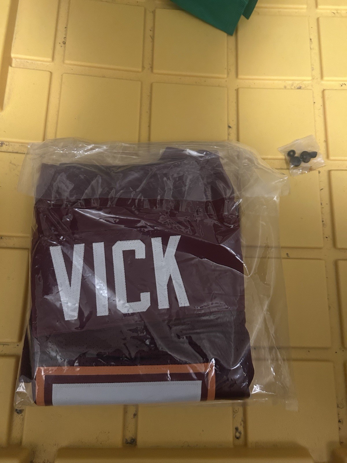 Michael Vick Signed Virginia Tech Hokies Jersey Beckett Certified 