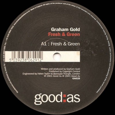 Graham Gold - Fresh & Green / Too Blue (VINYL)