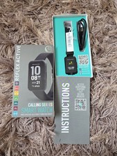 Smart Watch Reflex Active Serie Chiamata Cinturino Nero