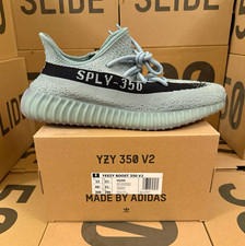 adidas Yeezy Boost 350 V2 Sneaker Grau/Schwarz 46 2/3 HQ2060