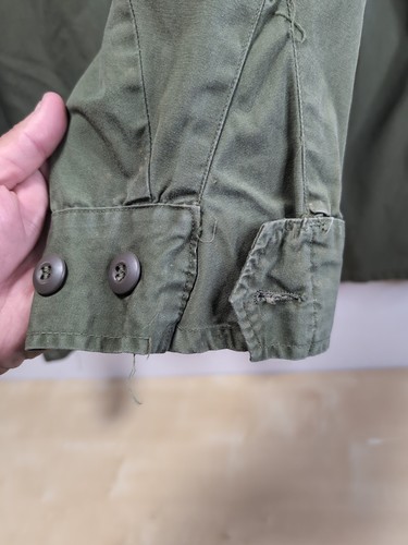 Original US Vietnam War 1966 Dated Jungle Fatigue Jacket Medium Regular Great - Bild 8 von 10