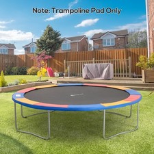 Image of 12ft Trampoline Safety Pad Φ366cm Replacement Surround Cover Padding Multicolour
