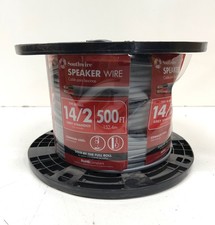 Southwire Speaker Wire 14/2 Type in Wall Grey Stranded 500FT