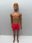 Vintage 1971 Sun Set Malibu Ken Doll #1088 With Original Shorts - Mattel Barbie