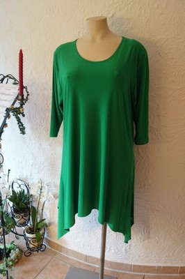 MAGNA Zipfel Long Tunika 52 54 NEU brasil grün Stretch MEGA A-Form LAGENLOOK